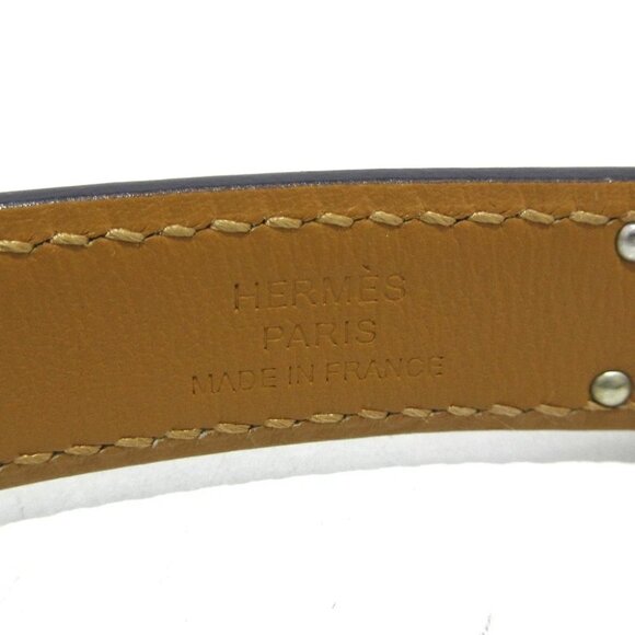 Auth HERMES Kelly - Gold Veau Epsom B Belt main image 6